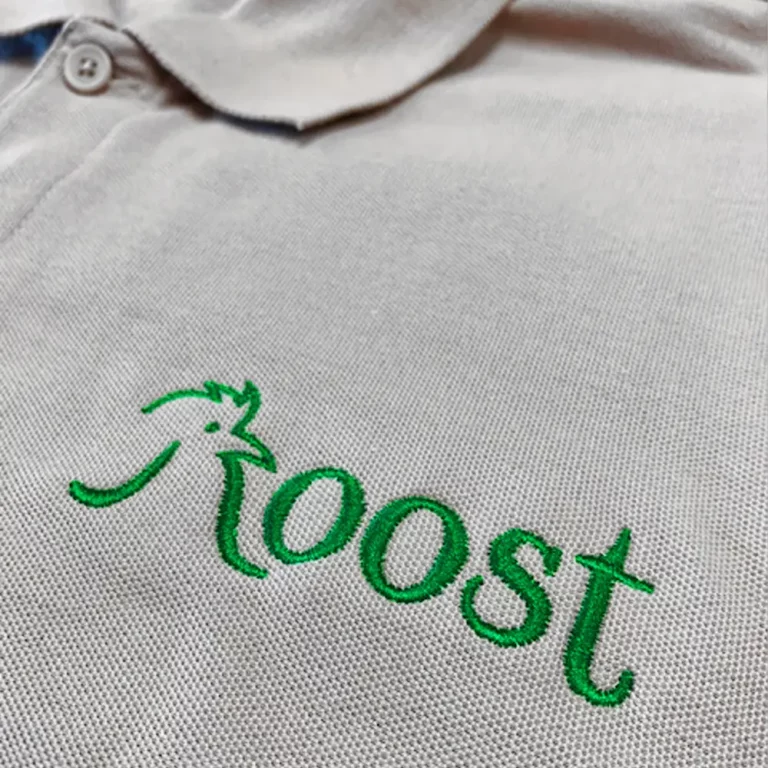 Embroidery sample