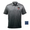 Black custom logo t-shirt for branded staff apparel and event shirts