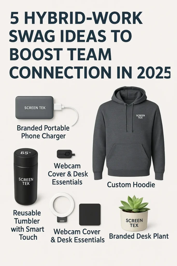 5 Hybrid-Work Swag Ideas to Boost Team Connection in 2025