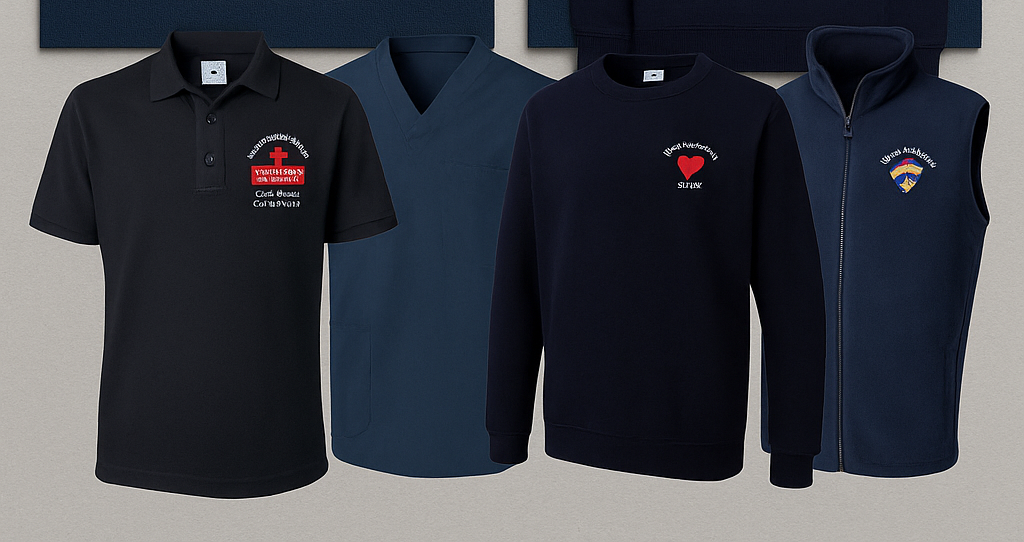 Healthcare Workwear: Custom Embroidered Designs That Professionalize Your Team