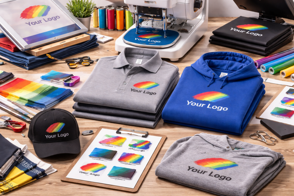 When ordering custom apparel, one of the biggest decisions is how your logo will actually be applied. While screen printing and embroidery are the most common options, they’re not the only ones — and choosing the right method can make a big difference in how your apparel looks, feels, and lasts. Here’s how to think through your options and make the right choice for your project. Start With the Type of Garment The material and style of the garment often determine what will work best. For example: t-shirts and lightweight apparel typically work well with screen printing polos, jackets, and hats often pair better with embroidery performance fabrics may require specialized printing methods Choosing the right decoration method starts with understanding the garment itself. Consider the Complexity of Your Design Not all logos behave the same way across different methods. Detailed designs with gradients or multiple colors often work best with printing Simpler logos with clean lines are ideal for embroidery Very small text or fine details may need adjustments depending on the method Matching the design to the method helps maintain clarity and quality. Think About How the Apparel Will Be Used The purpose of the apparel should guide your decision. Daily employee wear often benefits from durable, subtle embroidery Event apparel usually works well with bold printed graphics Promotional giveaways may prioritize cost-effective printing Retail-style merchandise may call for softer, premium-feel prints Different uses call for different results. Comfort Matters More Than You Expect The decoration method affects how a garment feels. heavy prints can reduce flexibility on lightweight shirts thick embroidery can feel stiff on certain fabrics softer print techniques can improve wearability If apparel is meant to be worn often, comfort should be part of the decision. Durability and Longevity Both screen printing and embroidery can be long-lasting when done correctly, but they wear differently over time. embroidery tends to hold its structure through repeated washing prints can fade or soften depending on ink and care Choosing the right method depends on how often the garment will be used. Cost and Quantity Considerations Budget also plays a role. screen printing becomes more cost-effective at higher quantities embroidery may have higher setup costs but works well for smaller runs Understanding how pricing scales helps you make smarter decisions. Other Decoration Methods to Consider Depending on your needs, other options may include: heat transfers direct-to-garment (DTG) printing specialty finishes or textures These methods can be useful for specific designs or smaller orders. When to Ask for Guidance If you’re unsure which method is best, that’s completely normal. An experienced printer can: evaluate your design recommend the best method for your garment suggest adjustments to improve results Sometimes the best decision comes from combining expertise with your goals. Final Thoughts Choosing the right decoration method isn’t just a technical decision — it’s a practical one. When your garment, design, and intended use all align, the final result looks better, feels better, and performs better over time. The right choice makes your apparel something people actually want to wear.